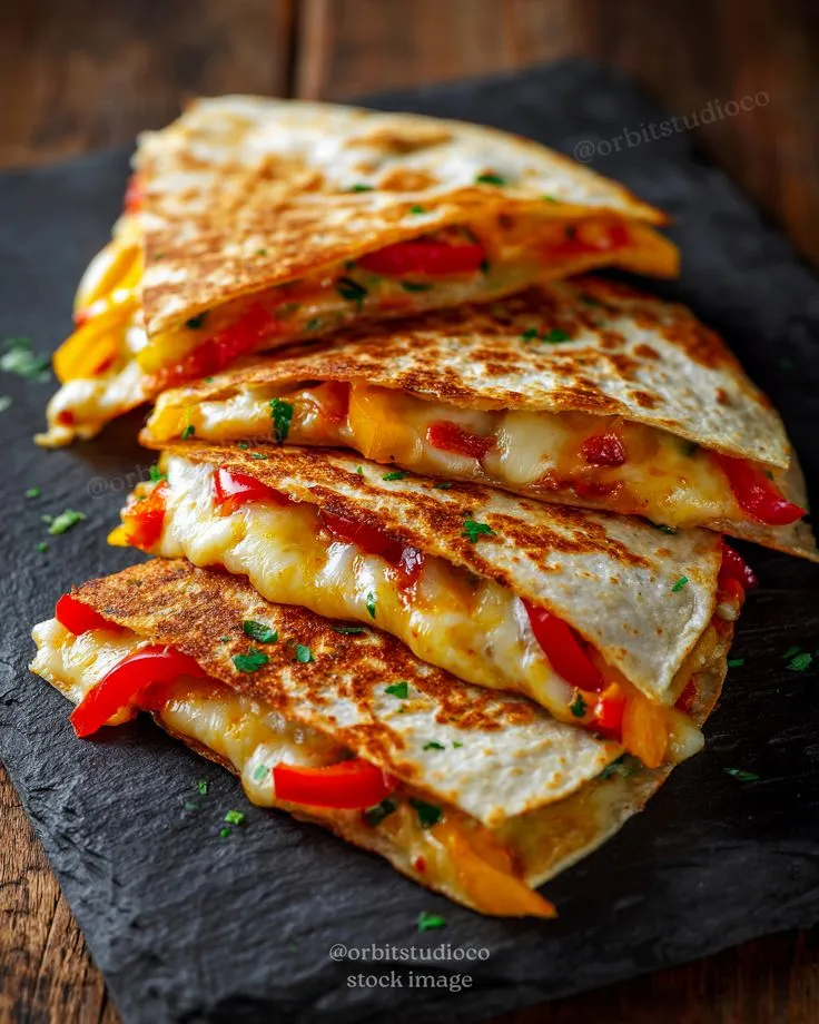 Tavuklu Quesadilla